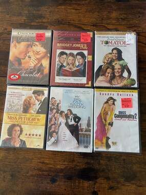 Lot of 6 Sealed Romantic Comedy DVDs